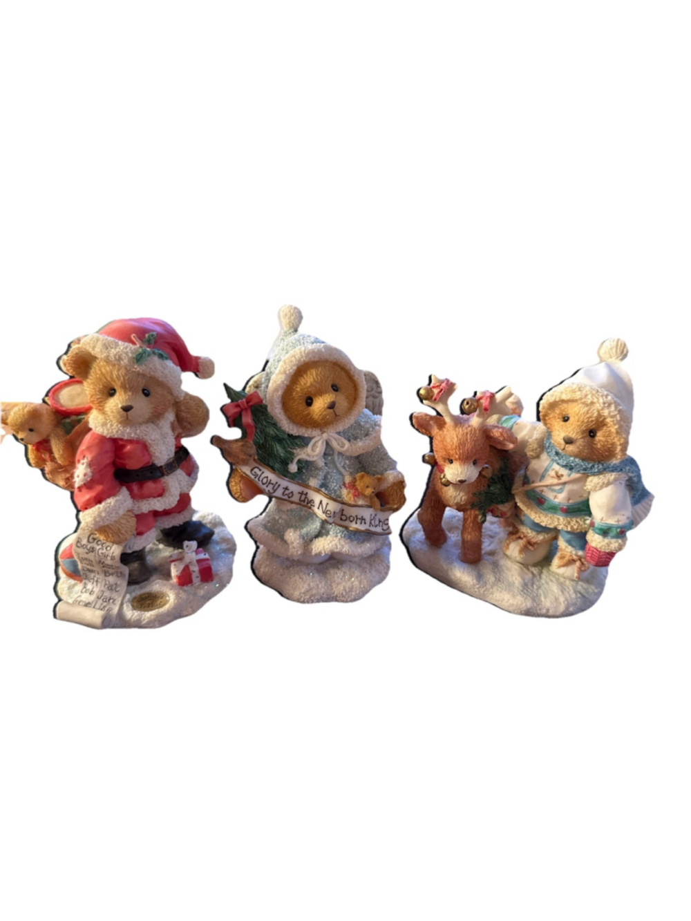 Vtg Cherished Teddies Grace Nicholas Nils 1994/95/96 Priscilla Hillman